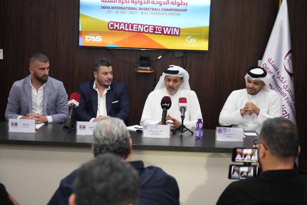 بمشاركة نادي دجلة العراقي ؛الإعلان عن بطولة الدوحة الدولية لكرة السلة